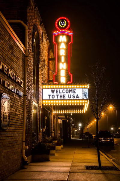 Mariner Theatre - 2020 Photo Of Amazing Marquee (newer photo)